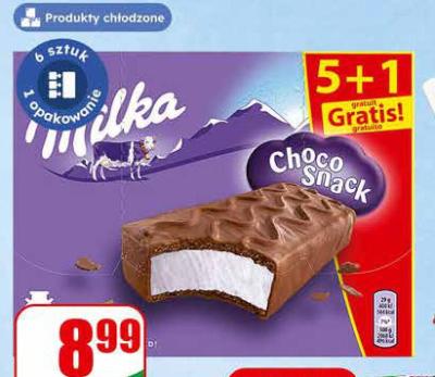 Kanapki Choco Snack 6 szt. promocja w Dino