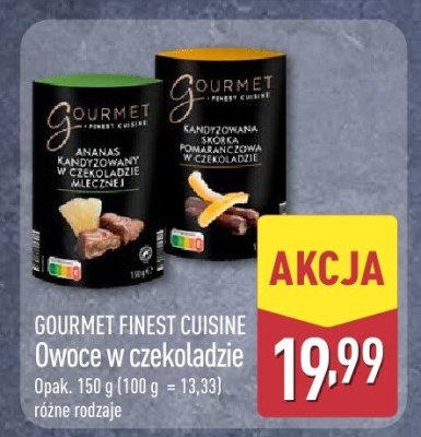 Owoce w czekoladzie GOURMET FINEST CUISINE promocja w Aldi