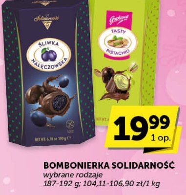 Bombonierka Solidarność promocja w Groszek