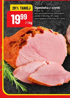 Ogonówka z szynki Pekpol promocja w POLOmarket