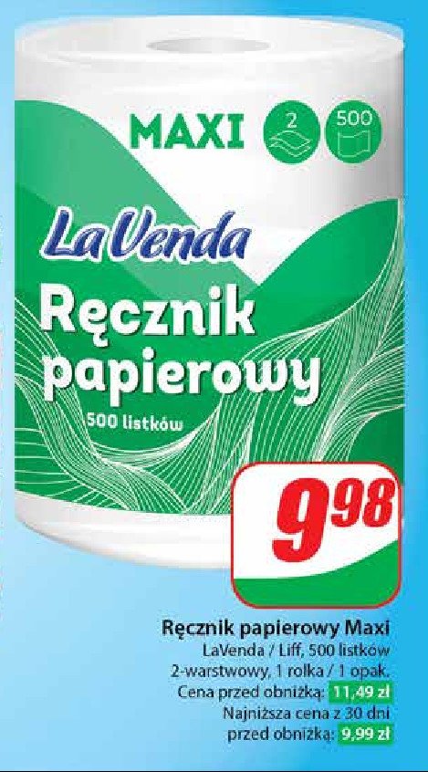 Ręcznik papierowy maxi Lavenda promocja