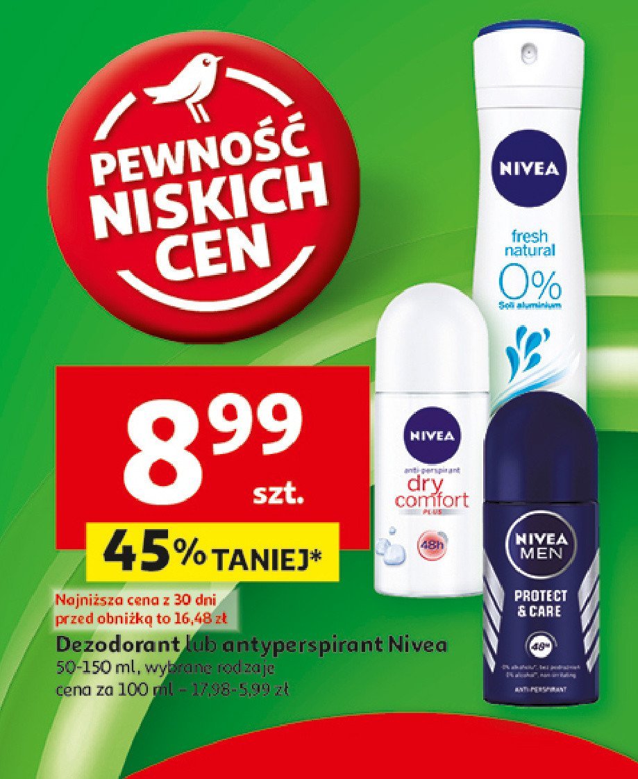 Antyperspirant Nivea men protect & care promocja w Super-Pharm
