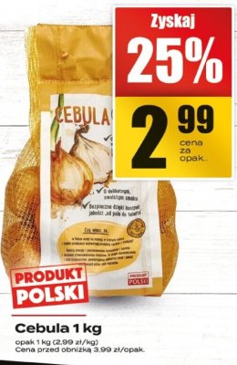 Cebula Carrefour targ świeżości promocja w Supeco