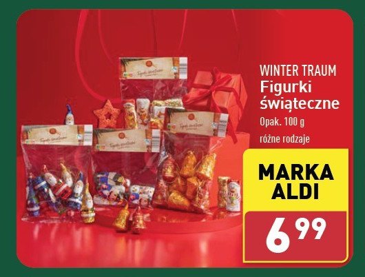 Figurki czekoladowe dzwoneczki Wintertraum promocja