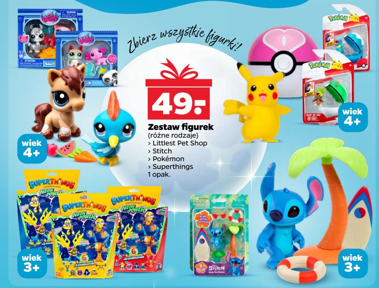 Figurka superthings promocja w Netto