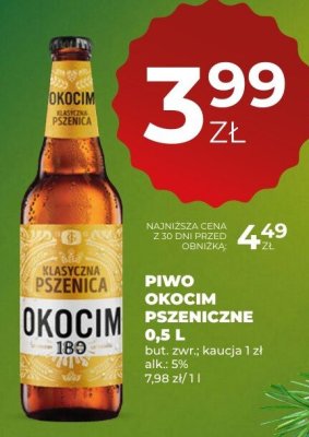 Piwo promocja w Duży Ben
