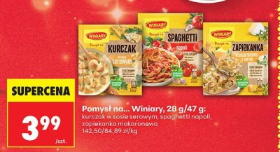 Pomysł na... zapiekanka makaronowa promocja w Biedronka