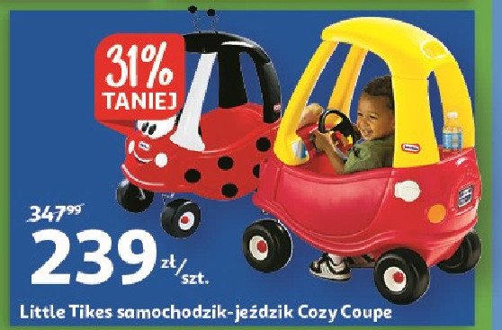 Je藕dzik 173059 cozy coupe biedronka Little tikes promocja