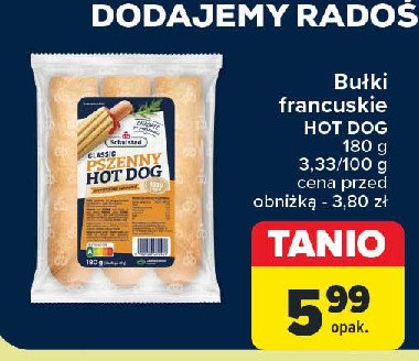 Bułka hot dog francuski Schulstad promocja