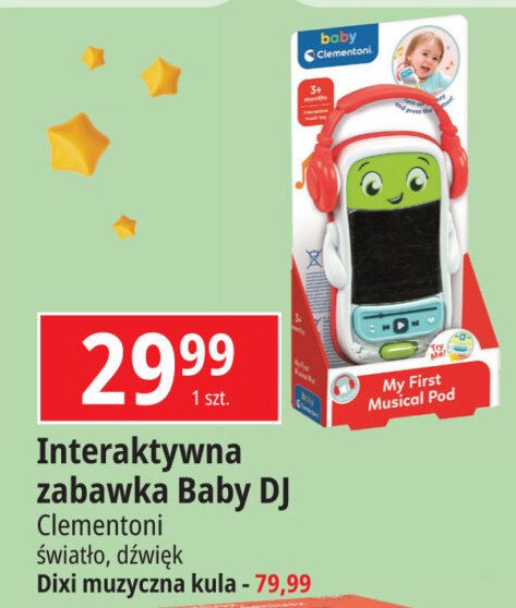 Dixi muzyczna kula Clementoni promocja