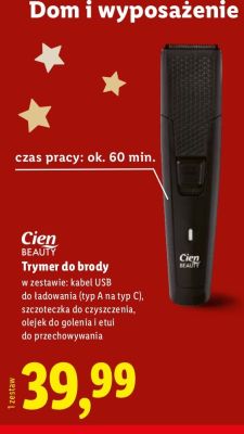 Trymer do brody  promocja w Lidl