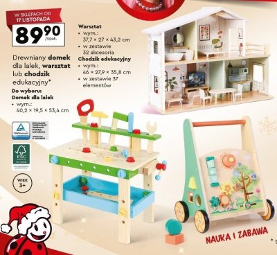 Chodzik edukacyjny warsztat promocja w Biedronka