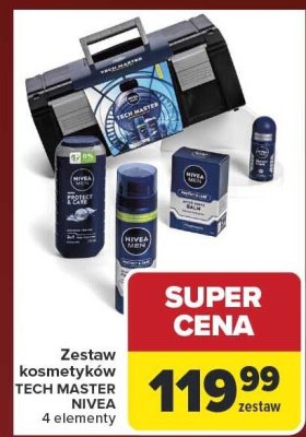 Zestaw kosmetyków Tech Master 4 elementy promocja w Carrefour