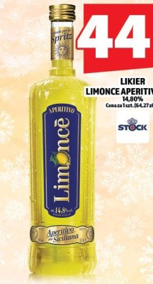 Likier Limonce Aperitivo 0,7L promocja w TOPAZ