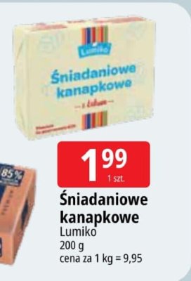 Śniadaniowe kanapkowe Lumiko promocja w Leclerc