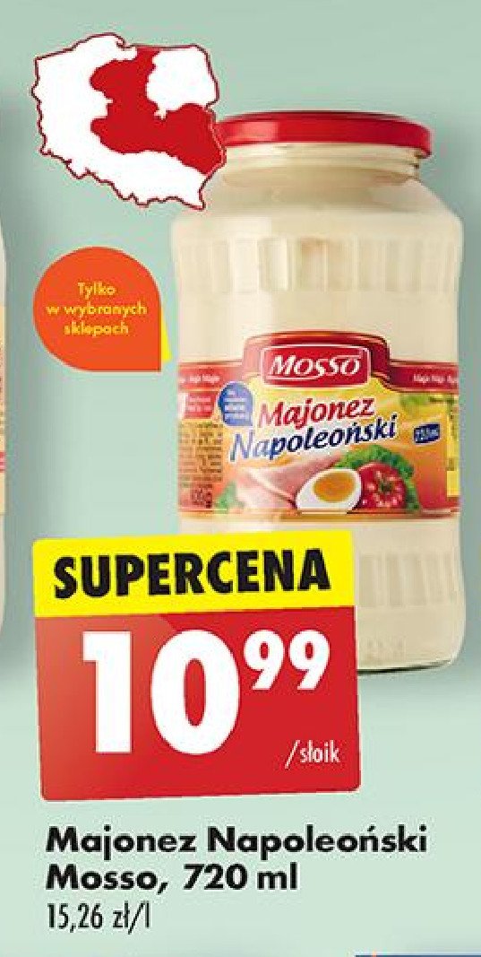 Majonez napoleoński Mosso promocja