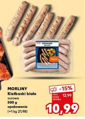 Kie艂baski bia艂e surowe Morliny promocja