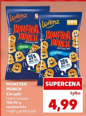 Chrupki różne rodzaje promocja w Kaufland