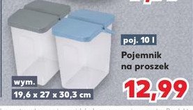 Pojemnik na proszek 10 l promocja