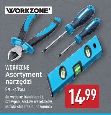 Ołowek stolarski WORKZONE promocja w Aldi