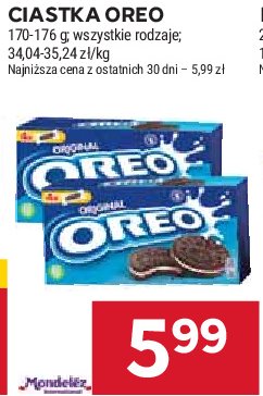 Ciastka original Oreo promocja