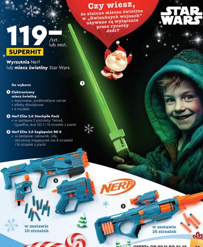 Wyrzutnia stockpile star wars Nerf promocja
