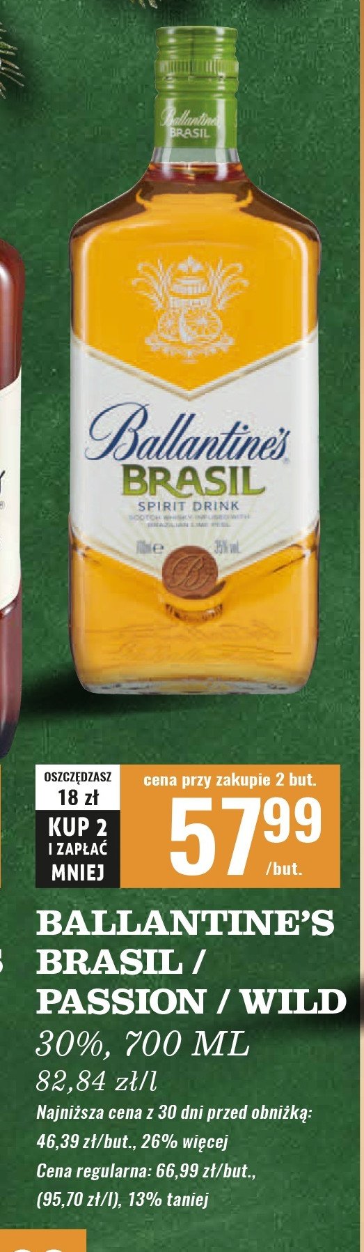 Whisky Ballantine's passion promocja