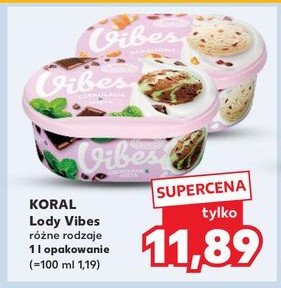 Lody bakaliowe Koral vibes promocja