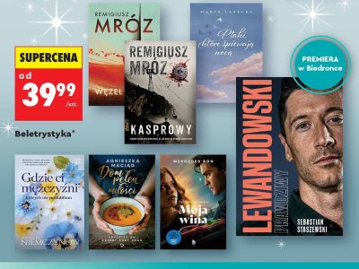 Książka - Lewandowski Prawdziwy promocja w Biedronka