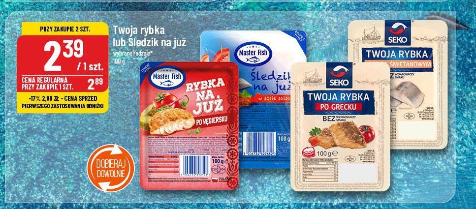 Śledzik na już w sosie salsa promocja