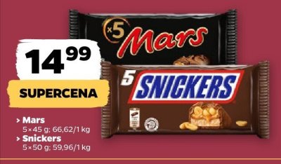 Baton Snickers promocja w Netto