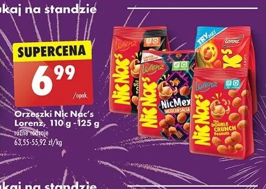 Orzeszki mexican salsa Lorenz nic nac's promocja