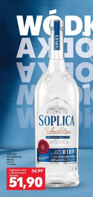 Wódka Szlachetna 40% alk. 1 l promocja w Kaufland