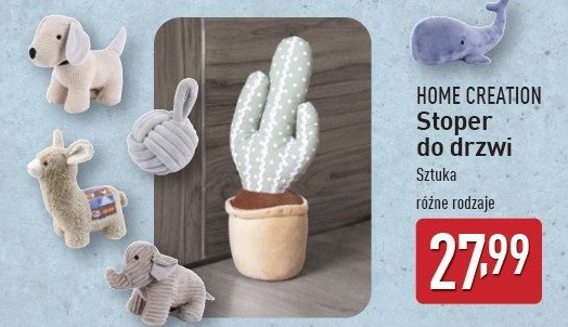 Stoper do drzwi włóczka Home creation promocja w Aldi