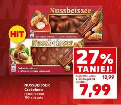 Czekolada gorzka z ca艂ymi orzechami Alpen gold nussbeisser promocja