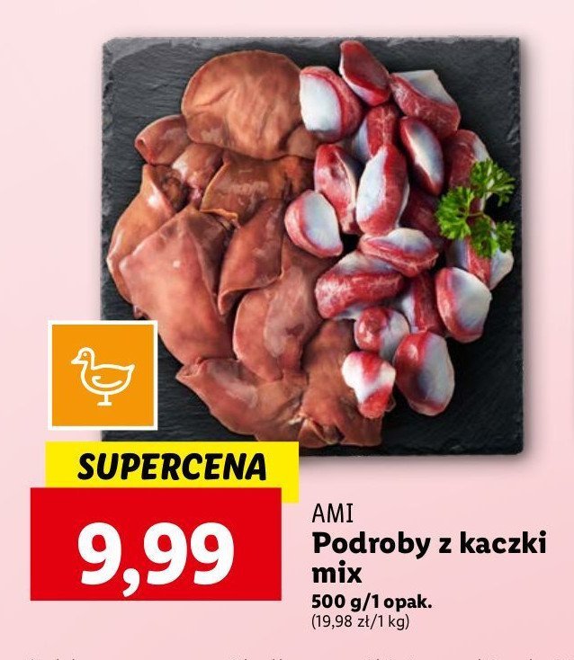 Podroby z kaczki Ami promocja