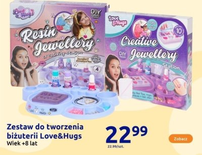Zestaw do tworzenia bi偶uterii promocja w Action