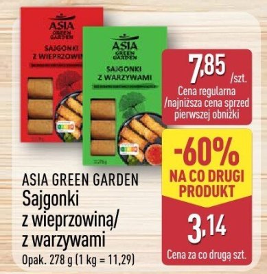 Sajgonki z wieprzowin膮 Chef select promocja w Aldi