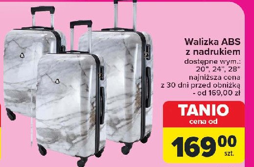 Walizka abs 20" promocja