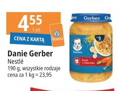 Gerber Wiosenna Zupka Z Indykiem I Koperkiem 190 G Auchan