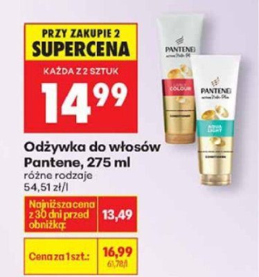 Odżywka do włosów, 275 ml różne rodzaje promocja w Biedronka