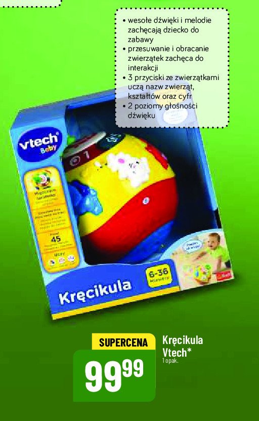 Kr臋cikula Vtech promocja