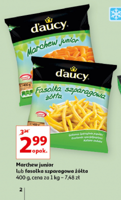 Marchew junior D'aucy promocja