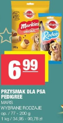 Przysmak dla psa Pedigree promocja w SPAR
