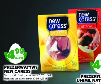 Prezerwatywy safeness New caress promocja
