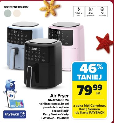 Air Fryer NNAF51400-24 promocja w Carrefour