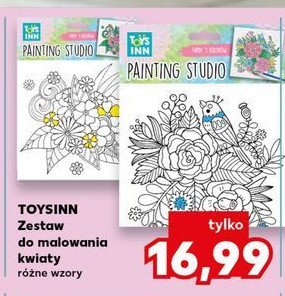 Zestaw do malowania kwiaty Toys inn promocja w Kaufland