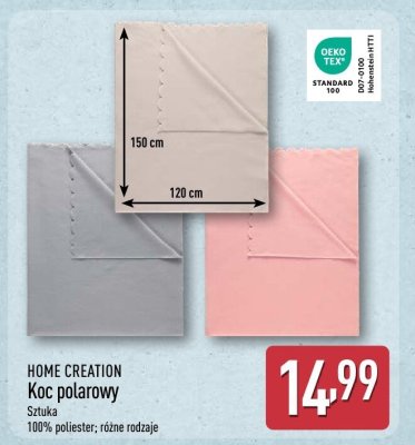 Koc polarowy, różne rodzaje promocja w Aldi