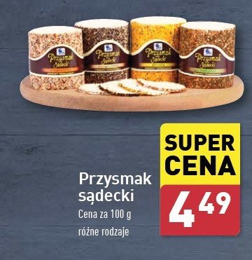 Przysmak sądecki Osm nowy sącz promocja w Aldi