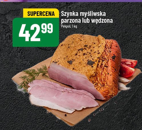 Szynka myśliwska parzona Pekpol promocja